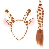 Giraffe oren en staart leuke dierenset