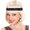 foto 2 Glitter pailletten hoofdband in het zwart