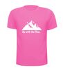 foto 11 Go with the flow wintersport apre ski T-shirt fun grappig gek