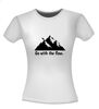 foto 14 Go with the flow wintersport apre ski T-shirt fun grappig gek