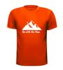 foto 9 Go with the flow wintersport apre ski T-shirt fun grappig gek