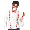 foto 3 Grappige kerstmis kerstmannen set bril strikje en bretels