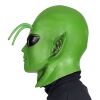 foto 4 Groen buitenaards alien masker marsmannetje science fiction
