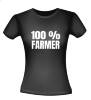 foto 2 honderd procent farmer T-shirt boeren boerin 100 procent