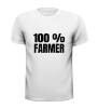 foto 3 honderd procent farmer T-shirt boeren boerin 100 procent