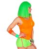 foto 4 Hotpants neon groen kittig disco broekje sportief
