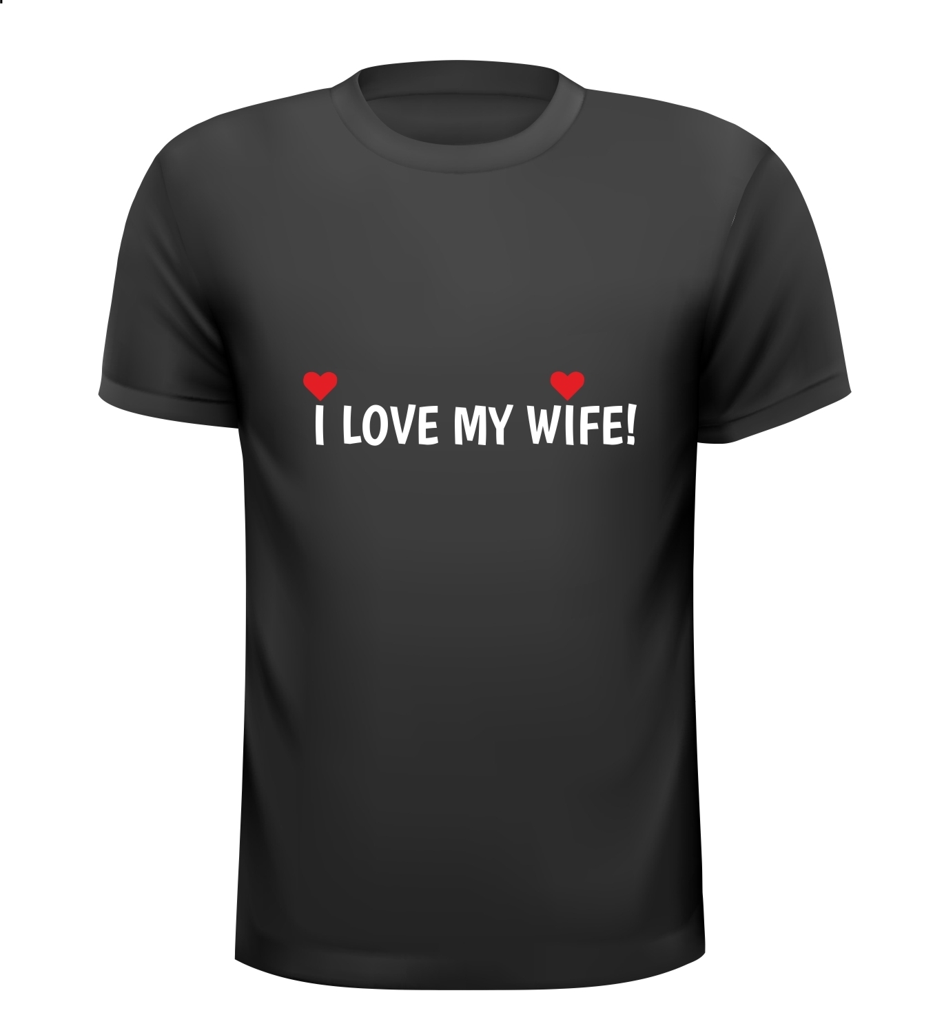 i love my wife T-shirt ik hou van mij vrouw grappig fun shirt