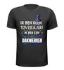 foto 1 Ik ben geen tovenaar ik ben Dakwerker humor t-shirt cadeau leuk shirt