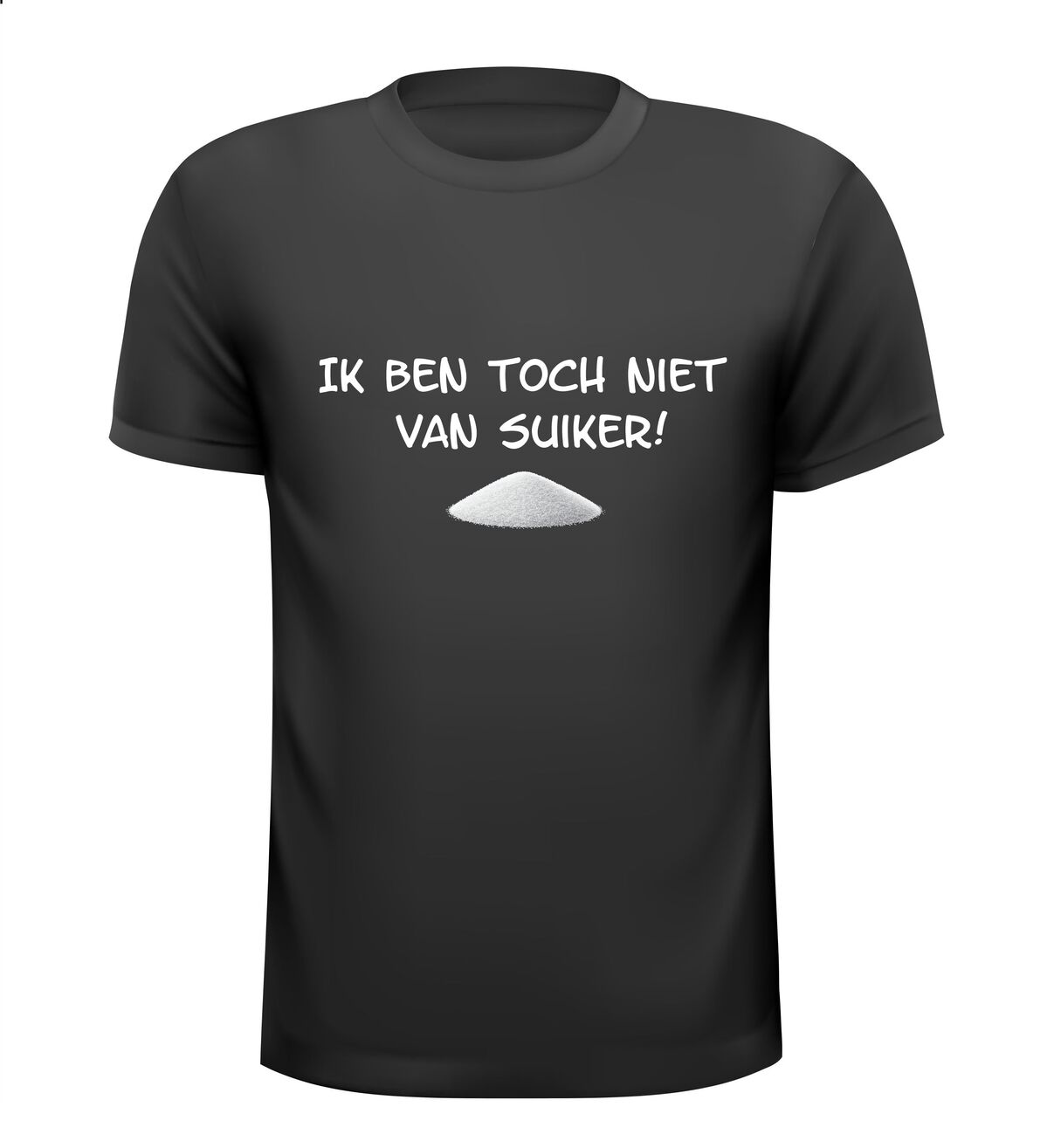 Ik ben toch niet van suiker! Shirt suikerklontjes