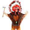foto 5 Indianen poncho Ayawamat indiaan inheems kostuum man