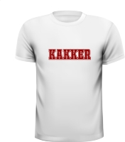 Kakker T-shirt kouwe kak arrogante mensen Kakker T-shirt kouwe kak arrogante mensen