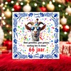 foto 2 Leeftijd spreukentegeltje verjaardag 66 jaar orginele tekst