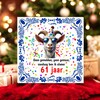 foto 4 Leeftijd tegeltje 61 jaar verjaardag 