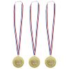foto 2 Medailles set 3 stuks nep goud plastic voor een echte kampioen 