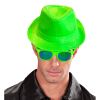 foto 2 Neon groen fedora popstar hoedje 