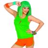 Neon oranje hotpants sportief voor een leuk disco feest of foute party dames