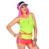 foto 5 Neon roze dames disco riem smal model 