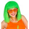 foto 4 Oranje neon bril voor EK WK of foute disco party