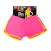 foto 2 Pittige hotpants disco sportief neon roze dame