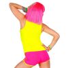 foto 3 Pittige hotpants disco sportief neon roze dame