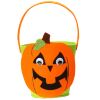 foto 1 Pompoen trick en treat tasje voor snoepjes halloween
