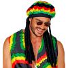 foto 2 Rasta muts Jamaica met dreadlocks reggea