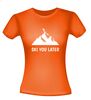foto 10 ski you later wintersport apre ski grappig T-shirt