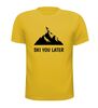 foto 15 ski you later wintersport apre ski grappig T-shirt