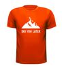 foto 9 ski you later wintersport apre ski grappig T-shirt
