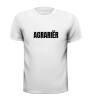 foto 3 T-shirt met de tekst agrarier boer erop gedrukt
