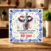 foto 3 Tegel met leuke spreuk voor verjaardag leeftijd zestig jaar