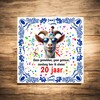 foto 4 Tegeltje voor een verjaardagscadeau leeftijd 20 jaar met grappige spreuk