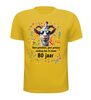 foto 15 Vrolijk en kleurrijk verjaardag shirt voor een mooie leeftijd van 80 jaar