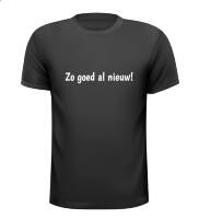 Zo goed als nieuw shirt nooit gedragen gebruikt grappig Zo goed als nieuw shirt nooit gedragen gebruikt grappig