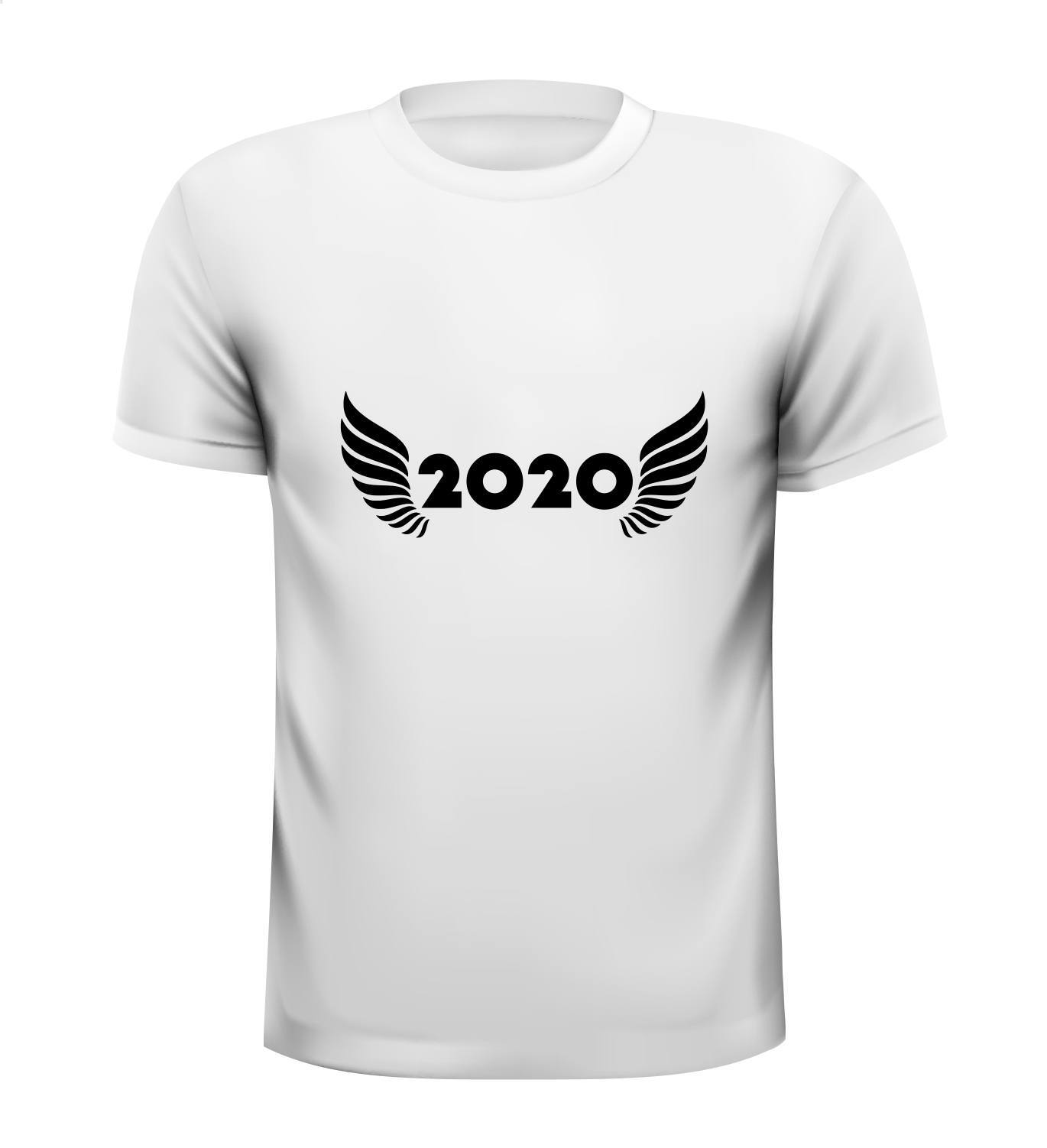 2020 jaartal t-shirt