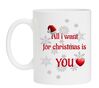 foto 1 all i want for christmas is you koffiemok kerst geliefde verrassen