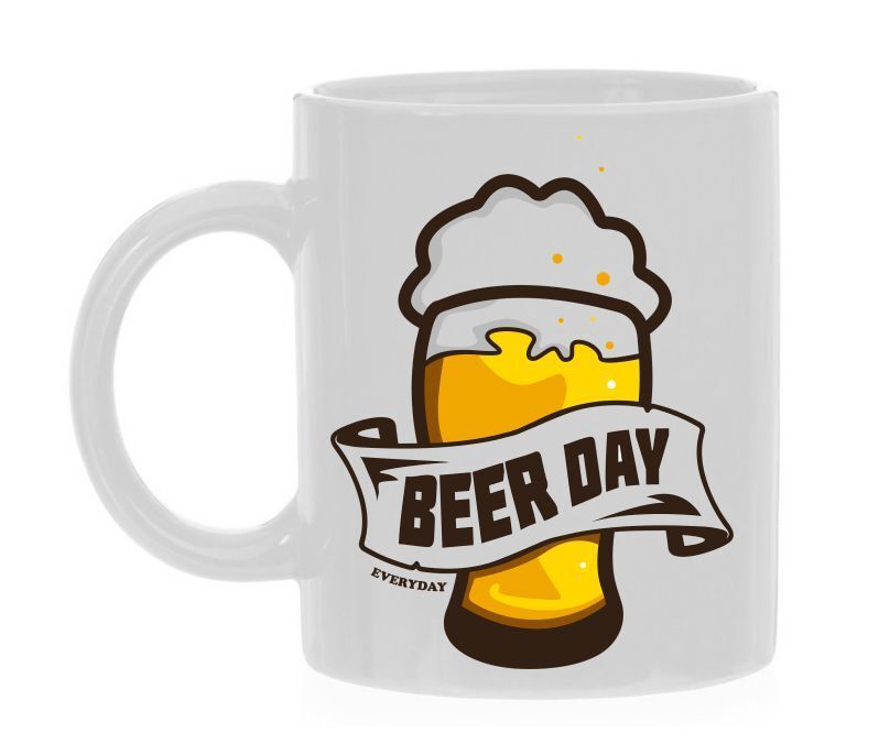 beer day everyday koffiemok grappig bier drank
