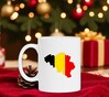 foto 2 Belgie kaart en kleuren van de vlag koffiemok