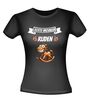 echte vrouwen rijden paard hobbelpaard gek grappig T-shirt