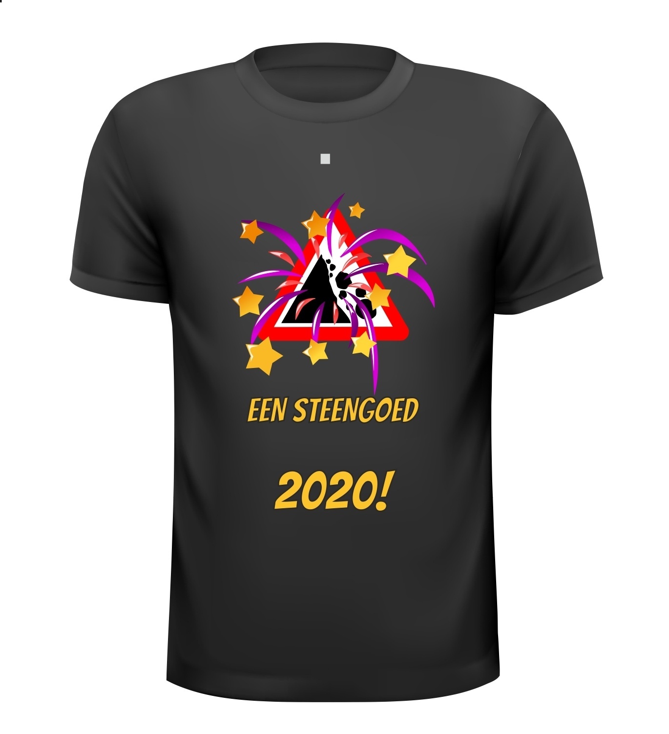 een steengoed 2020 T-shirt oud en nieuw mooi grappig
