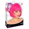 foto 2 Fel roze bobline pruik lou lou  voor een kleurrijk feest