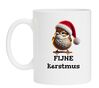 fijne kerstmus koffiemok grappig huismus kerstmuts
