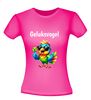 foto 12 Geluksvogel shirt met kleurrijke vogel en klavertje 4 lucky t-shirt