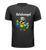 Geluksvogel T-shirt grappig cartoon leuk