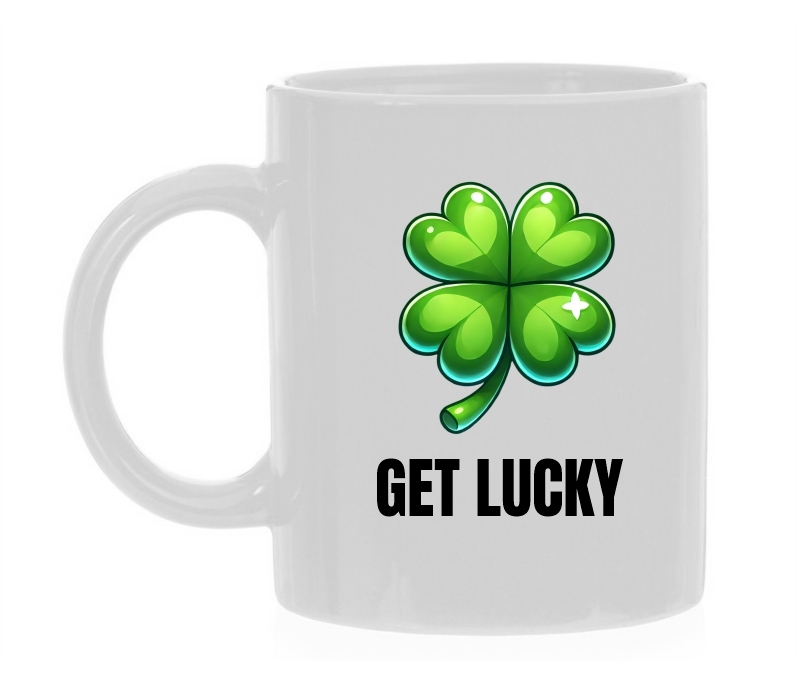 get lucky koffiemok