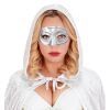 foto 4 Glitter en glamour masquarade masker in het zilver