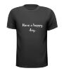 foto 1 have a happy day shirt heb een gelukkige dag shirt