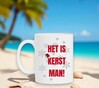 foto 3 het is kerst man kerstmuts koffiemok