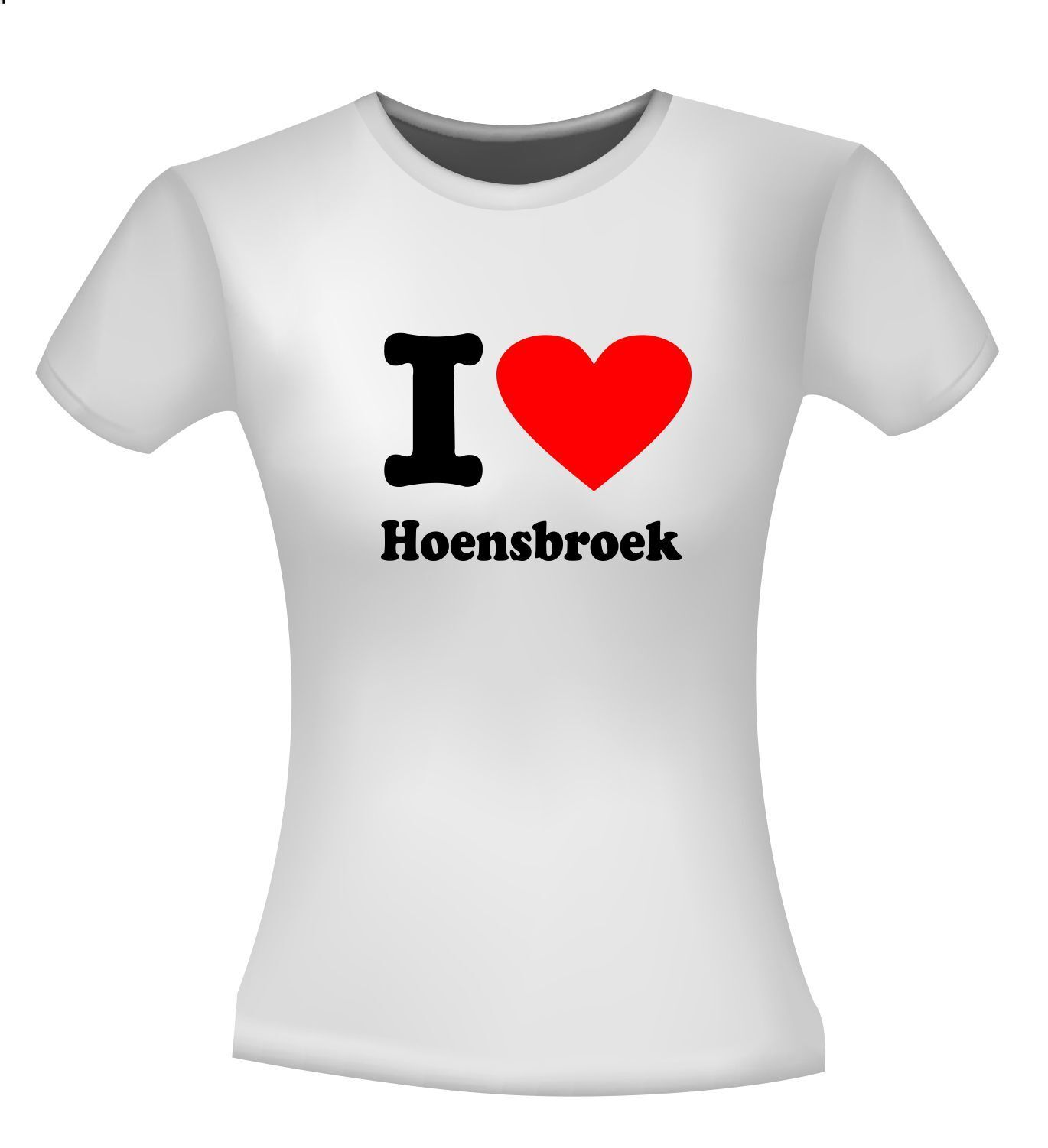 i love Hoensbroek t-shirt houden van Hoensbroek