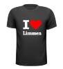 foto 1 i love Limmen T-shirt ik hou van dorpje Limmen